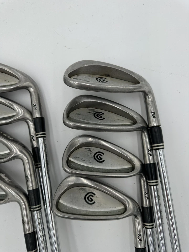 Cleveland Ta6 Iron Set (3,4,5,6,7,9,P,D) R Flex Steel Shafts Right Handed - Image 3 of 4