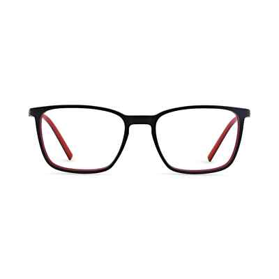 Lightec Morel 30268L NR07 Matte Black Square Plastic Eyeglasses Frame 54-18-150