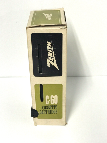 Zenith Cassette C-60 Magnetbandkassette im Original Spender Vintage 11 Kassetten - Bild 7 von 21