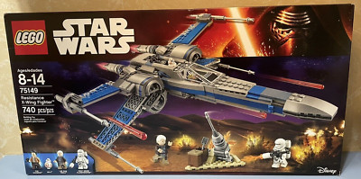 LEGO STAR WARS THE FORCE AWAKENS 75149 RESISTANCE X-WING FIGHTER - 740 PC SET