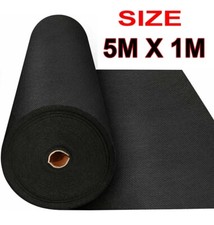 3 ROLLS OF Weed Control Fabric Ground Cover Membrane Garden landscape 5M X 1M