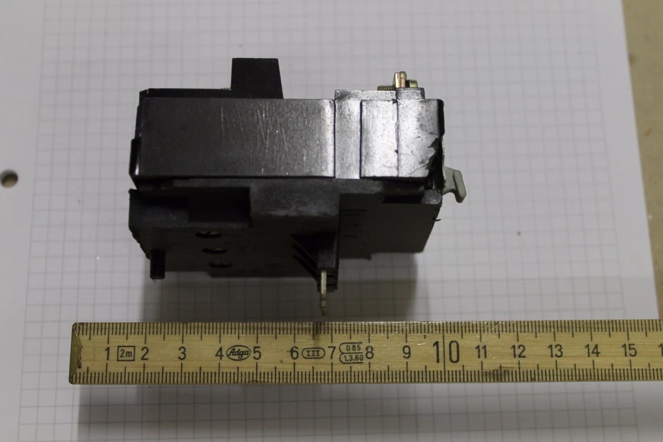 Relais thermisch Überstromrelais S-IRX 1/1 TGL 29381 6,4-10,5A DSKR #AS-C05 - Image 4 of 4