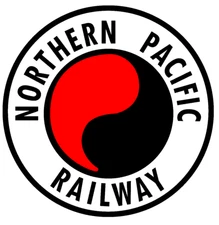 Northern Pacific railroad sticker weatherproof bumper vinyl decal