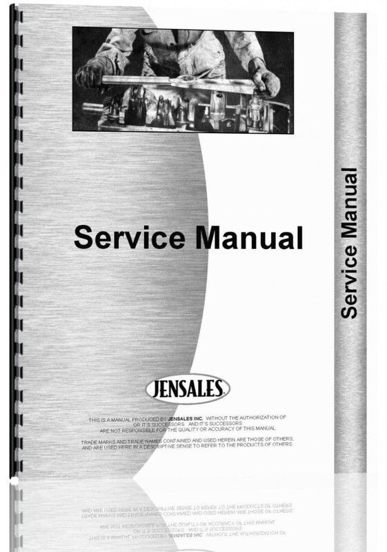 Service Manual International Harvester 186 Planter