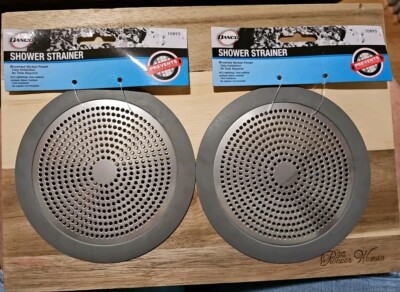 Danco Shower Drain Strainer 5-3/4 in. Brushed Nickel 10895 - Lot of 2