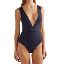 ERES Navy Blue One-Piece Swimsuit US 6 650