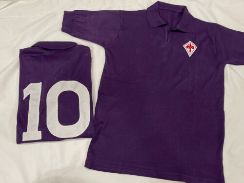 Maglia Fiorentina 1972/73 Giancarlo Antognoni Calcio Acrilico Vintage Lanetta - Foto 2 di 10