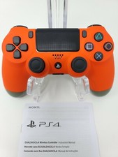 Soft Touch Orange Custom PS4 Playstation 4 Wireless Controller
