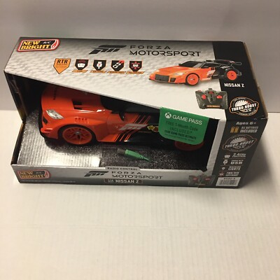 MAZORA RCカー ブラック フレイム New Bright Nissan Z Forza Motorsport 1:16 RC Car + 1 Month