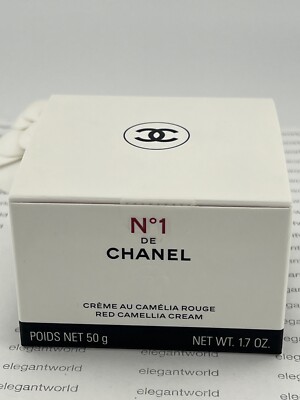 CHANEL N°1 REVITALIZING CREME AU CAMELIA ROUGE RED CAMELLIA CREAM