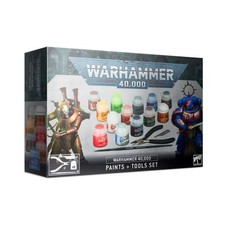 GW 40k 8th Edition Warhammer 40,000 Paints  Tools Set SW New 