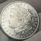 1800 S  Morgan Silver Dollar $1 Brilliant Uncirculated 90% Silver