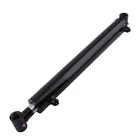 Hydraulic Cylinder Double Acting Ram for 2" x 16" Stroke 3500 PSI Front