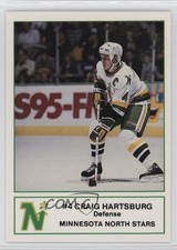 1985-86 Minnesota North Stars 7-Eleven Craig Hartsburg #8 0q3