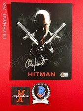 Timothy Olyphant autographed signed 8x10 photo Hitman Beckett COA