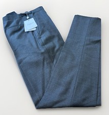 Richard James Trousers Wool Sharkskin Grey Adjusters Waist 30R BNWT RRP £295