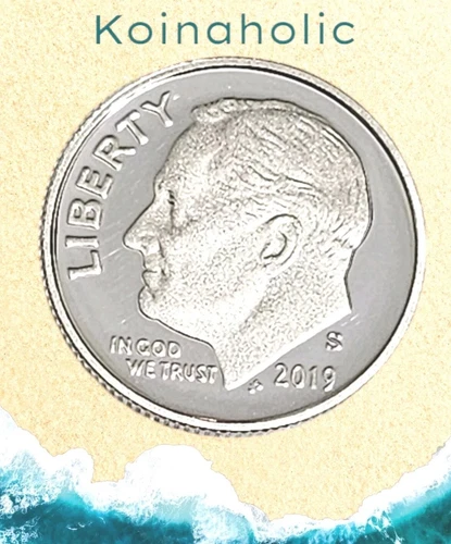 2019 S SILVER Dime 10c From Proof Set .999% Silver Taken From Storage Fast 🚢