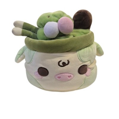 Cuddle Barn Matcha Mooshake 9 Inch Plush Green