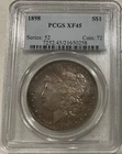 1898 Morgan Dollar - PCGS XF45