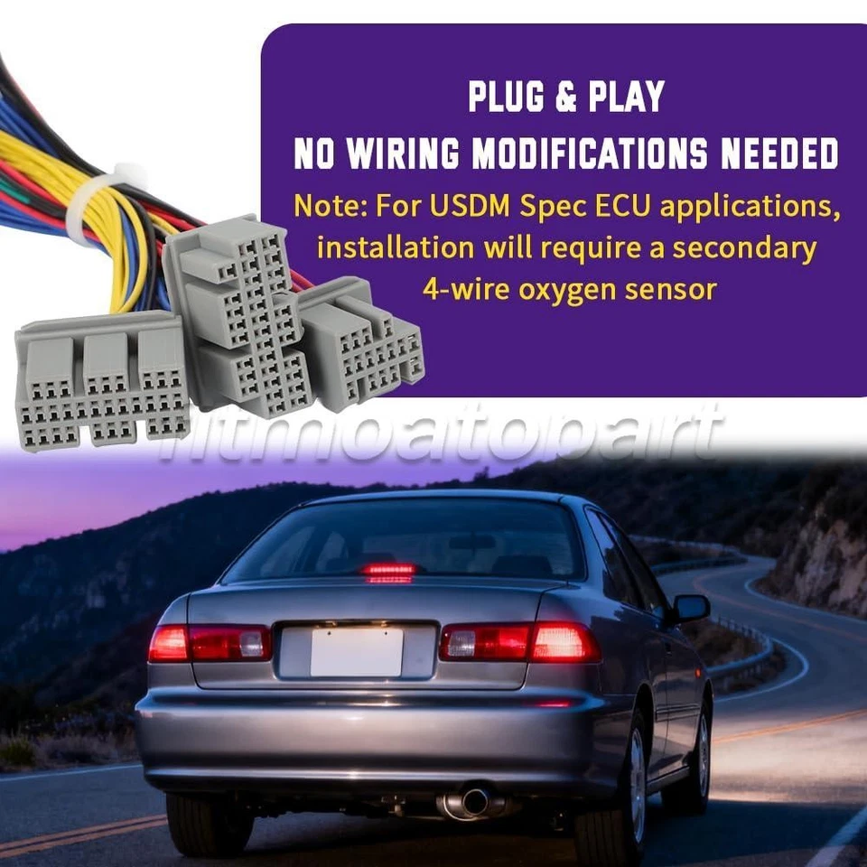 OBD1 to OBD2A Harness Adapter For 1992-1995 Civic & Integra JDM ECU Conversion - Изображение 4 из 4