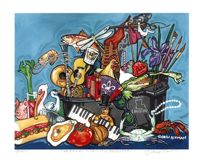 #ad #ad quot;We Are All In This Mix Togetherquot; by Shaun Aleman S N $19.95