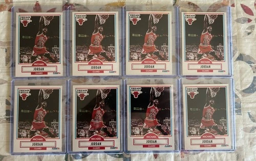 1990 Fleer #26 Michael Jordan Basketball Card Chicago Bulls HOF GOAT / Ungraded