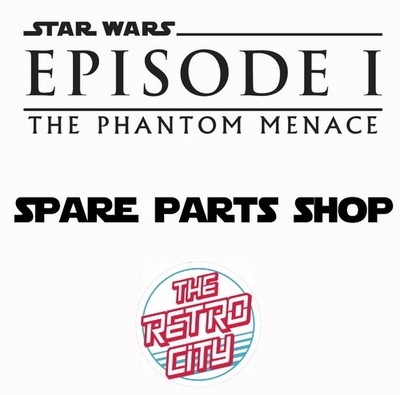 Vintage Star Wars Episode 1 lose Figuren Ersatzteile Zubehör Waffen Fahrzeuge