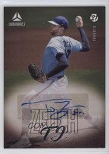 2021 Panini Chronicles Luminance Auto TJ Zeuch #LA-TJ Auto 1d4