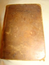 Product Image: Antique 1831 Dr Blair Lectures on Rhetoric Leather Book