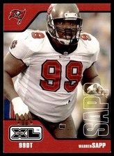 2002 Upper Deck XL Warren Sapp Tampa Bay Buccaneers #462