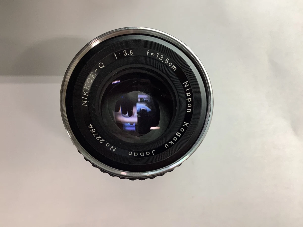 Nikkor f/3.5 Camera Lenses 135mm Focal for sale | eBay