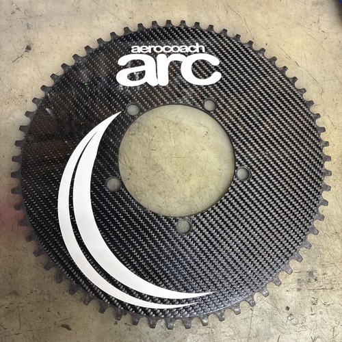 Aerocoach ARC Carbon Fiber 62 Tooth Chainring for 5x110mm BCD Crank | eBay
