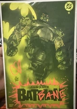 Absolute Batman #11 Clay Mann Paint Remark And Signed