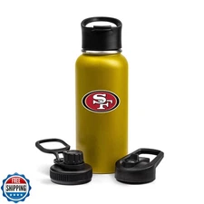 The Memory Company Officially Licensed NFL - San Francisco 49ers 32oz Team Lo