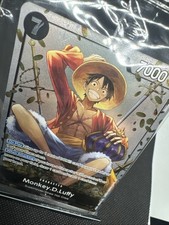 One Piece P-075 Monkey.D.Luffy Promo Card TS-02 Tin Set 02 ENGLISH SEALED