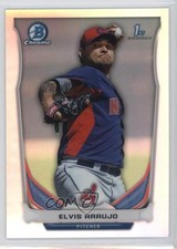 2014 Bowman Chrome Prospects Refractor 48/500 Elvis Araujo #BCP83 3q5