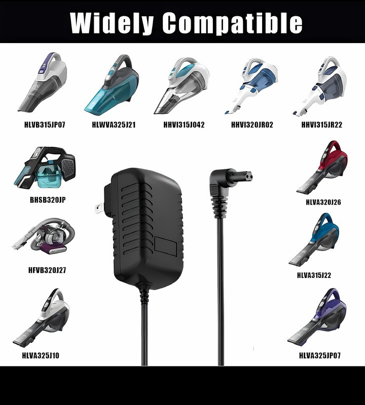 15V Adapter for Black & Decker 90627870-01 Screwdriver BDCD8BVA BDCD8C BDCS20C