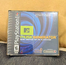 Codemasters MTV Music Generator PS1 Manual Included NTSC-U/C E Everyone 2000
