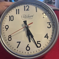 Telechron  electric clock wall
