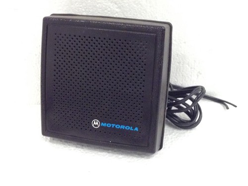 Motorola HSN6001B External Mobile Speaker Weather Resistant, WORKING FREE SHIP