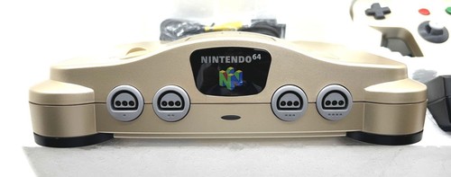 Consola Nintendo 64 Dorada NTSC-J con Mando y Caja Original - Excelente - Imagen 6 de 13