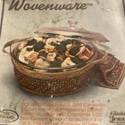 Woven ware glass bake round casserole dish buy grass Jeanette