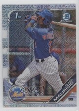 2019 Bowman Chrome Prospects Mega Box Mojo Refractor Ronny Mauricio #BCP-107 3d7