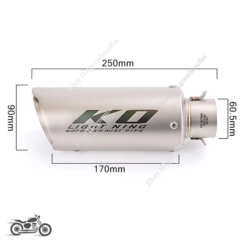 Silenciador de tubo de enlace medio punta de escape para APRILIA TUONO1100 V4 RR Misano 2017-2020 Foto 3 de 4