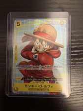 Monkey D Luffy P-106 One Piece McDonald's Promo Set 2025 JAPANESE EXCLUSIVE