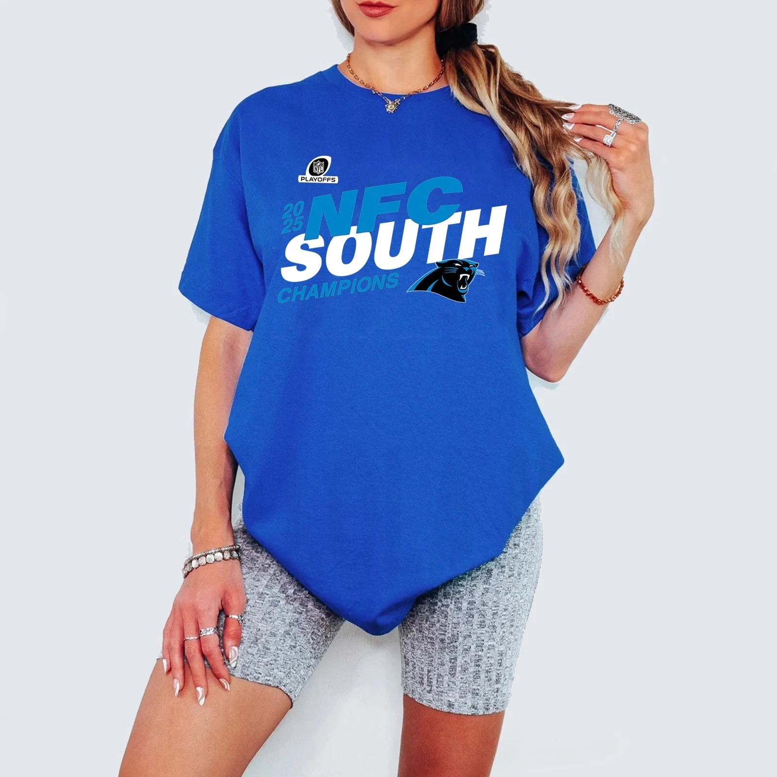 Carolina Panthers NFC South Champions 2025 TShirt