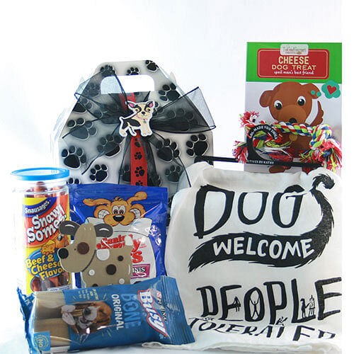 Mejor amigo del hombre: cesta de regalo para perros mascotas - Imagen 1 de 1