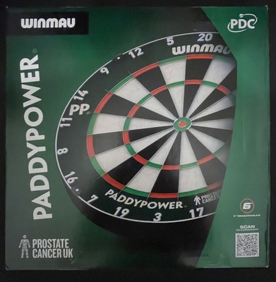 Winmau Blade 6 Dartscheibe - Professional - Limited Edition Paddy Power PCUK
