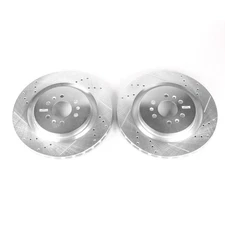 PowerStop AR82106XPR Disc Brake Rotor Set For 04-11 Cadillac CTS STS
