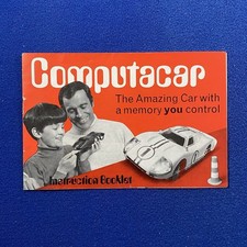 Mettoy Computacar Original Instruction Booklet Only